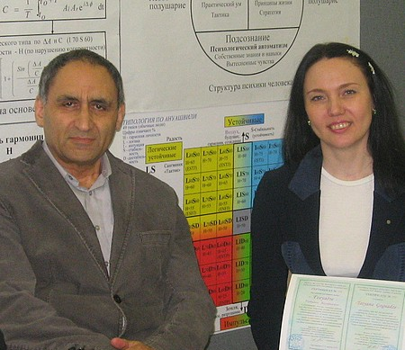 Татьяна Гогуадзе и профессор Автандил Ануашвили